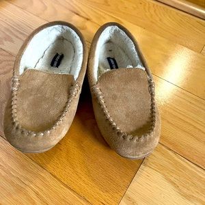 Land’s end beige slippers